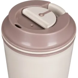 Термостакан 350 мл с клапаном для горячих напитков, Phibo светло-бежевый