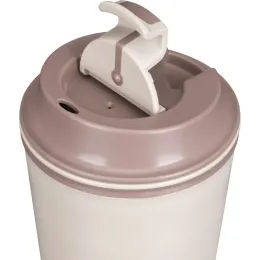 Термостакан 350 мл с клапаном для горячих напитков, Phibo светло-бежевый