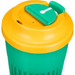 Термостакан с клапаном для горячих напитков, 450 мл Phibo зеленый