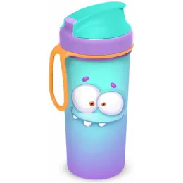 Ланч-бокс и бутылка для воды, детский набор "Пластишка" из безопасного материала сиреневый