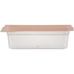 Контейнер для продуктов 0,4 л Plast Team BERGEN персиковая карамель