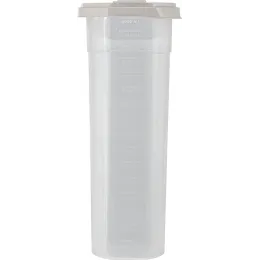 Контейнер 4 л для сыпучих продуктов, Plast Team BERGEN пепельный жемчуг