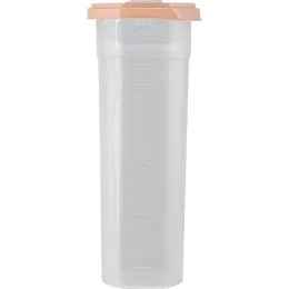 Контейнер 4 л для сыпучих продуктов, Plast Team BERGEN персиковая карамель