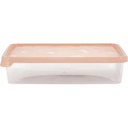 Saqlash idishi 0,9L toʻgʻri toʻrtburchak Plast Team HELSINKI Artichoke shaftoli karamel