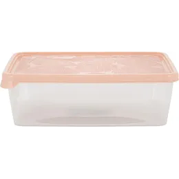 Saqlash idishi 1,35L toʻgʻri toʻrtburchak Plast Team HELSINKI Artichoke shaftoli karamel