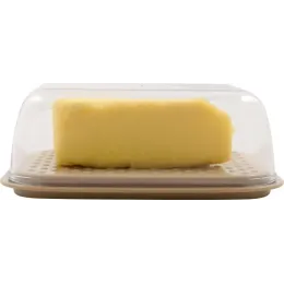 Sariyog' idishi qopqoq bilan ikki tomonllik Plast Team STOCKHOLM shokoladli mokko