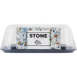 Sariyog' idishi qopqoq bilan ikki tomonllik Plast Team STOCKHOLM shokoladli mokko