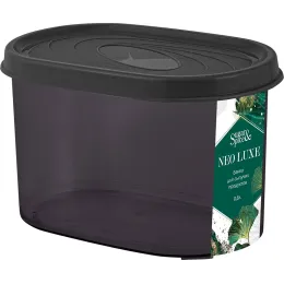 Quyma mahsulotlar uchun bankasi 0,8 l Sugar&Spice Neo Luxe tutunli kvarts
