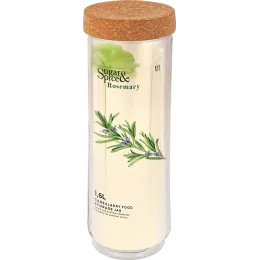 Buraladigan qopqoqlik oziq-ovqat bankasi 1,6 l Sugar&Spice Rosemary