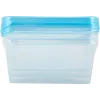 Muzlatgich uchun idishlar to'plami, oziq-ovqat saqlash idishlari, Sugar&Spice 3x1,35l ko'k