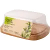 Sariyog' idishi qopqoq bilan 180x95x65 mm, Sugar&Spice Rosemary yog'och