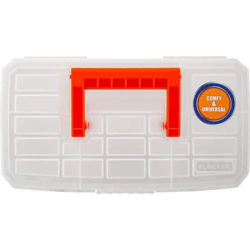 Saqlash qutisi BLOCKER Techniker 9" shaffof