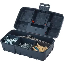 Бокс для хранения BLOCKER Techniker 9" серо-свинцовый/оранжевый