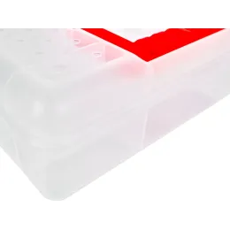 Бокс для хранения мелких предметов с отсеками BLOCKER HOBBY BOX 12" прозрачный