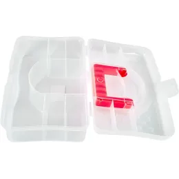 Бокс для хранения мелких предметов с отсеками BLOCKER HOBBY BOX 12" прозрачный