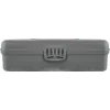 Bo'limlari bo'lgan kichik narsalarni saqlash uchun quti BLOCKER HOBBY BOX 12" qo'rg'oshin kulrang/to'q sariq