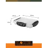 Suv o'tkazmaydigan idish, kichik narsalarni saqlash uchun organizator BLOCKER Guru 11"