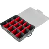 Kichik narsalar uchun organizator BLOCKER Master 7,5" qo'rg'oshin kulrang