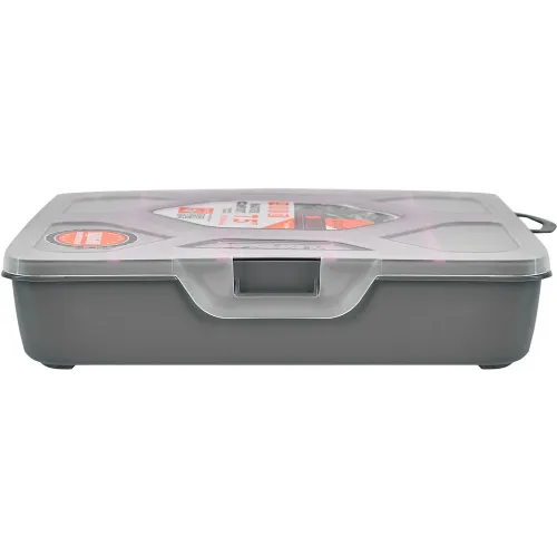 Kichik narsalar uchun organizator BLOCKER Master 7,5" qo'rg'oshin kulrang