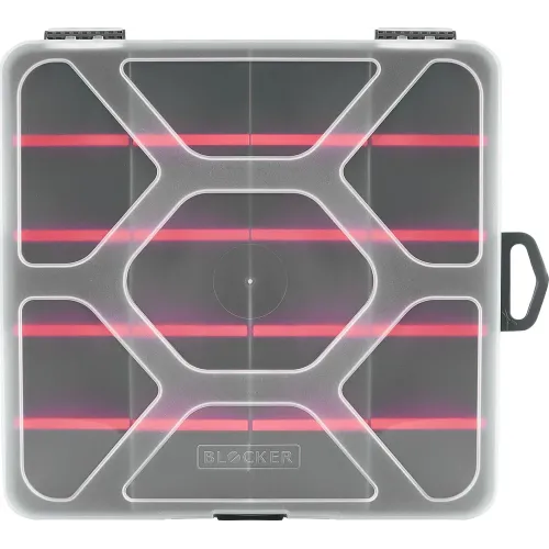 Kichik narsalar uchun organizator BLOCKER Master 8" qo'rg'oshin kulrang