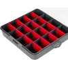 Kichik narsalar uchun organizator BLOCKER Master 8" qo'rg'oshin kulrang