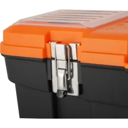 Ящик для инструментов BLOCKER Expert 16", черный, оранжевый