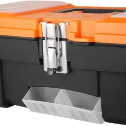 Ящик для инструментов BLOCKER Expert 16", черный, оранжевый