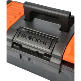 Ящик для инструментов BLOCKER Guru 16", черный, оранжевый