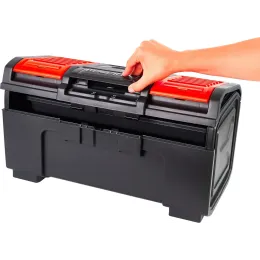 Ящик для инструментов BLOCKER Guru 19", черный, оранжевый