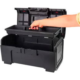 Ящик для инструментов BLOCKER Guru 19", черный, оранжевый