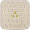 Buyumlarni saqlash savati olinadigan qopqoqlik 21L Keeplex Rattan oq bulut