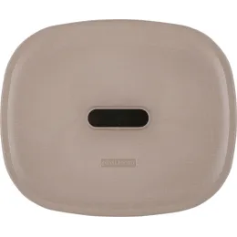 Корзина для хранения вещей с крышкой 12л Plast Team OSLO шоколадный мокко