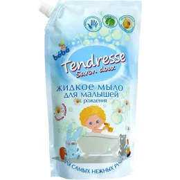 Tug'ilgandan boshlab ishalatiladigan Tendresse suyuq chaqaloqlar sovuni, 1 litr