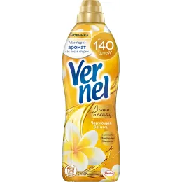 Kiyimlar uchun konditsioner konsentrat 34 ta yuvish uchun Vernel Charuyushaya vanil 0,87 l