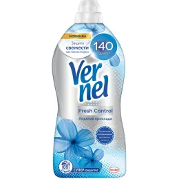 Kiyimlar uchun konditsioner konsentrat 69 ta yuvish uchun Vernel Fresh kontrol ledyanaya proxlada 1,74 l