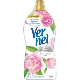 Kiyimlar uchun konditsioner konsentrat 69 ta yuvish uchun Vernel Pion i beliy chay 1,87 l