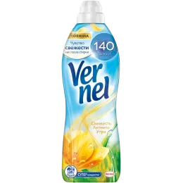 Kiyimlar uchun konditsioner konsentrat 30ta yuvish uchun Vernel Svejest letnego utra 0,91l