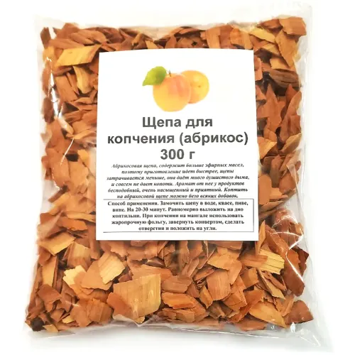 Go'shtni dudlash uchun o'rik yog'och cho'plari 300 g