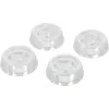Kir yuvish mashinalari va muzlatgichlar uchun vibratsiyaga qarshi stendlar Vortex shaffof D=48mm 4 dona
