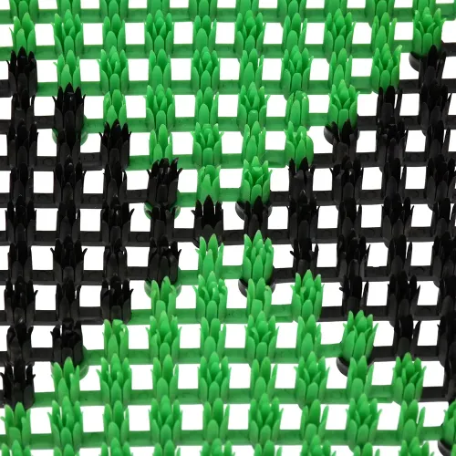 Ostona gilamchasi Vortex "O't" qora-yashil