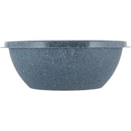 Миска с крышкой 3 л Plast Team STONE темный камень