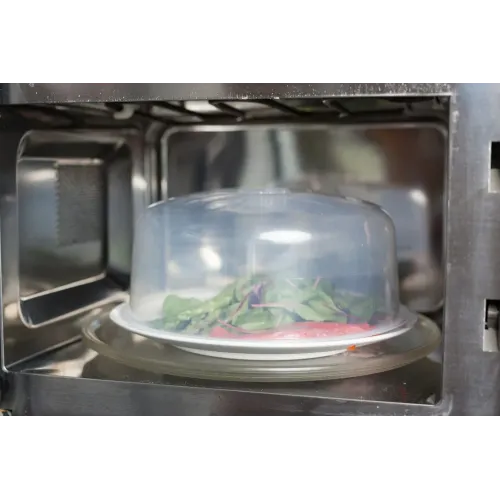 Mikroto'lqinli pech uchun qopqoq Plast Team HELSINKI 248mm shaffof