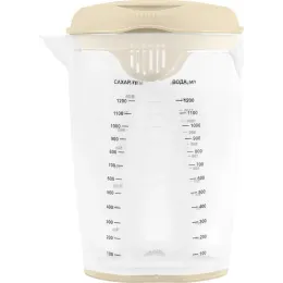 Кувшин мерный, емкость для блендера 1500 мл Plast Team STOCKHOLM молочный туман