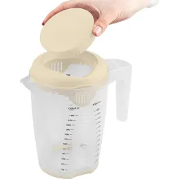Кувшин мерный, емкость для блендера 1500 мл Plast Team STOCKHOLM молочный туман