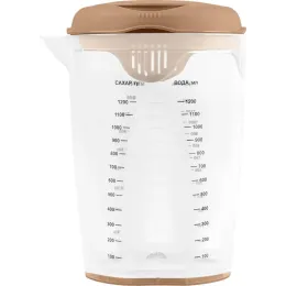 Кувшин мерный, емкость для блендера 1500 мл Plast Team STOCKHOLM шоколадный мокко