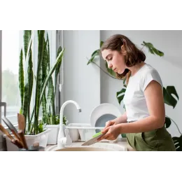 Губка для посуды с абразивом Spin&Clean Disco 6 шт.