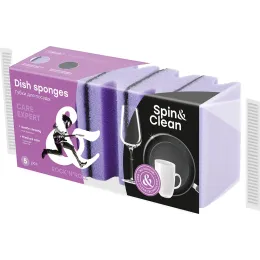 Губка для посуды Spin&Clean Rock'n'Roll 5 шт.