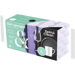 Губка для посуды Spin&Clean Vogue 5 шт.