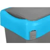 Контейнер для мусора, мусорное ведро 25 л, Econova Smart Bin синий