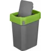 Контейнер для мусора, мусорное ведро 25 л, Econova Smart Bin зеленый